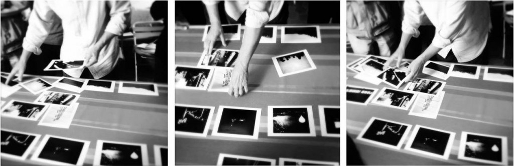 éditing photo lors d'un précédent workshop de Klavdij Sluban