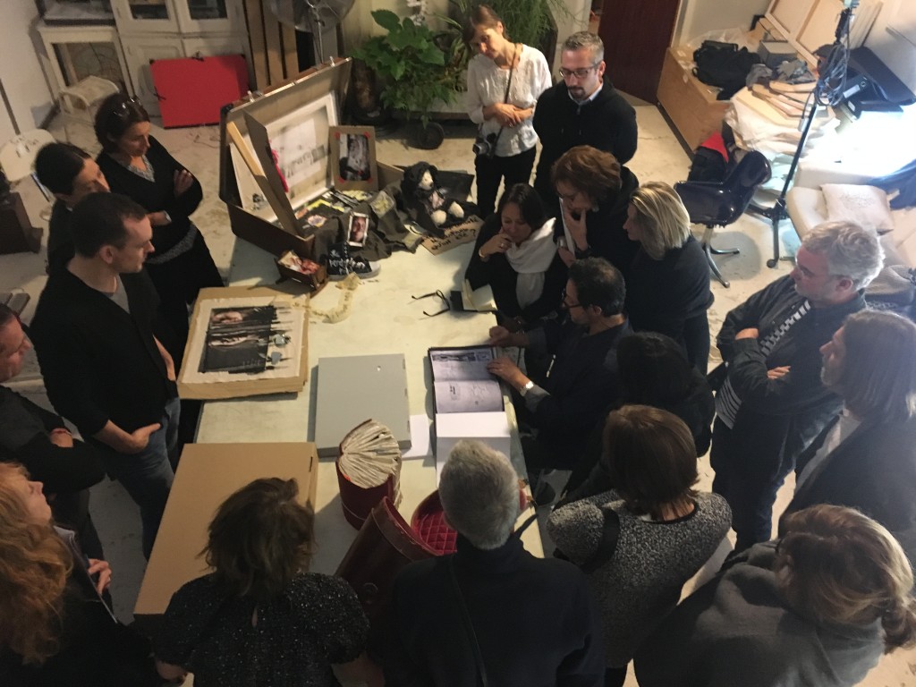 In the heart of Le Masterklass, loft in Paris, september 2016. Photo Mariangela Tripaldi